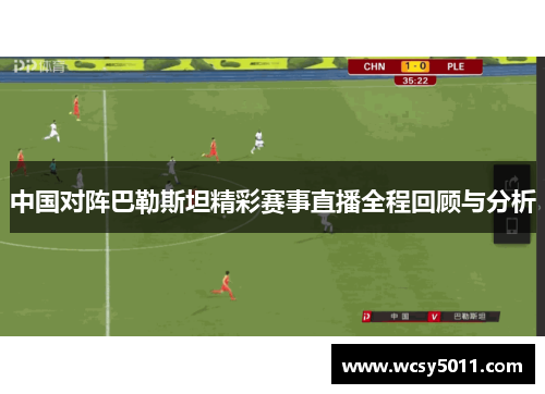 中国对阵巴勒斯坦精彩赛事直播全程回顾与分析
